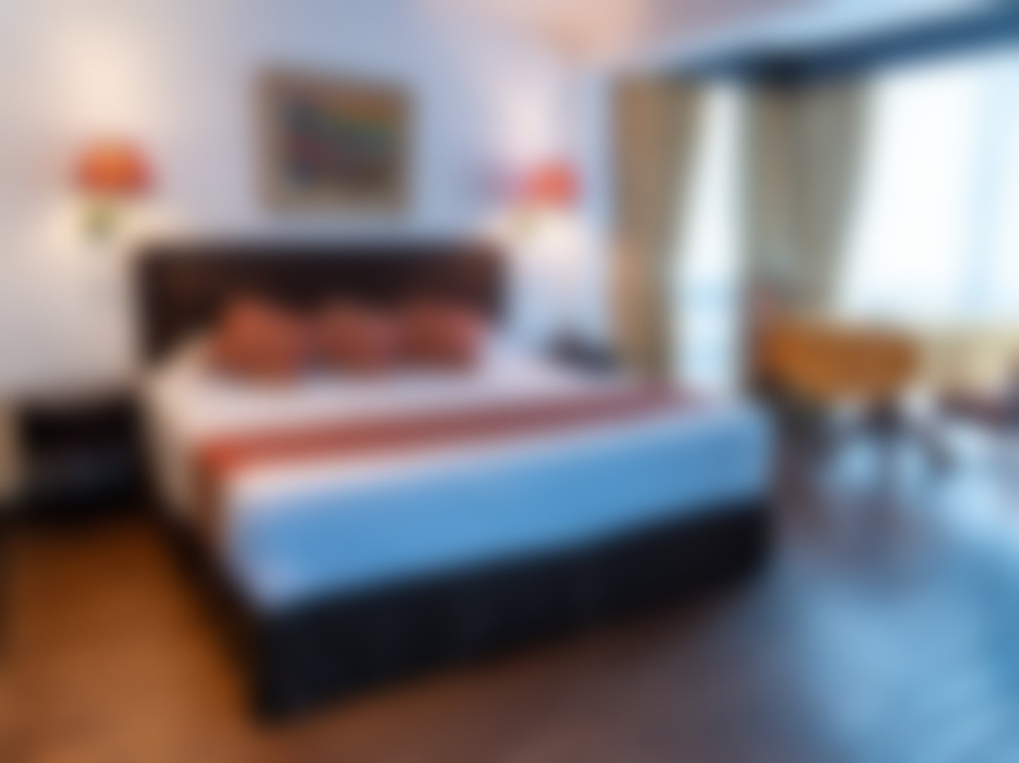 Habitación - imagen referencial desenfocada